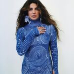 Priyanka Chopra Instagram - “Vulnerabilities are difficult for me,” @PriyankaChopra tells @BritishVogue in the February 2023 issue. “You see me all over socials and all over the world, talking about all the things, but if you actually look, I’ve really just scratched the surface.” Read the interview at the link in bio as she opens up about life with her daughter, and see the full story in the new issue, on newsstands now. #PriyankaChopraJonas wears a dress by @Off____White and jewellery by @Bulgari, photographed by @ZoeGhertner and styled by @LuxuryLaw, with hair by @TamaraMcNaughton, make-up by @FaraHomidi, nails by @KimmieKyees, entertainment director-at-large @JillDemling, set design by @SpencerVrooman and production by @CTDInc.