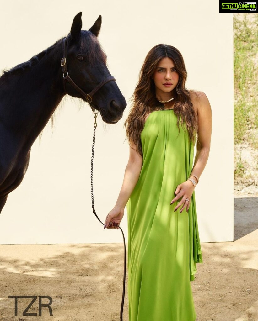 Priyanka Chopra Instagram - POV: You see the beautiful Santa Monica Mountains in Topanga, on a particularly hot day, and everything around was in full bloom (thanks to the crazy rain this year in SoCal 😋) That’s the story behind the pictures we shot for @thezoereport 💕 😉 Story link in bio. 📷: @laurendukoff Topanga, California