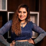 Priyanka Deshpande Instagram - Happy April Makkale 💙 . . . Ponniyan Selvan 2 Audio launch😍 Thank you @rednoolofficial for the opportunity 🤍 👗: @suresh.menon 🤍 Jewellery: @rimliboutique 🤍 Hairstylist: @krishna_hairstylist 🤍 📸: @gk_.photography._ 🤍 @harry_dane_retouch 🤍 . . #ponniyanselvan #part2 #ootd #anchor #television #host #stars #ilovemyjob #uhappyihappy #april #birthdaymonth
