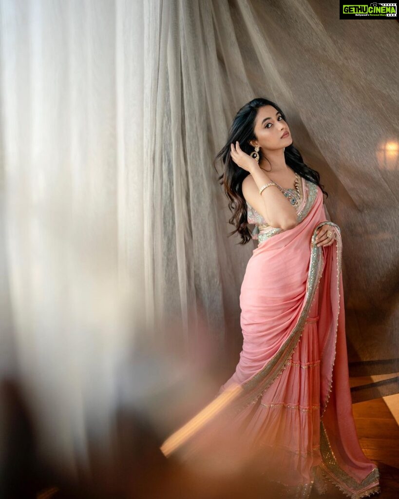 Priyanka Mohan Instagram - All things ✨ Styled by @shruthimanjari Wearing @gopivaiddesigns Jewellery @amrapalijewels M&H @makeupbymoovendhar & @marella_makeupstudio Photos @anandudasphotography