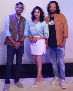 Priyanka Mondal Instagram - Trailer launch day অলক্ষীS in GOA Coming 22nd January 2023 only on @klikk.tv OTT platform Photographer @prakash_photo #priyankamondalofficial