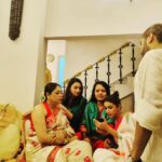 Priyanka Mondal Instagram - May Ma bless us all with the right spirit. Meeting my wonderful friends at @abhijitpl2 's Annapurna Puja