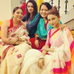 Priyanka Mondal Instagram - May Ma bless us all with the right spirit. Meeting my wonderful friends at @abhijitpl2 's Annapurna Puja