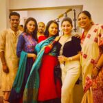 Priyanka Mondal Instagram - May Ma bless us all with the right spirit. Meeting my wonderful friends at @abhijitpl2 's Annapurna Puja