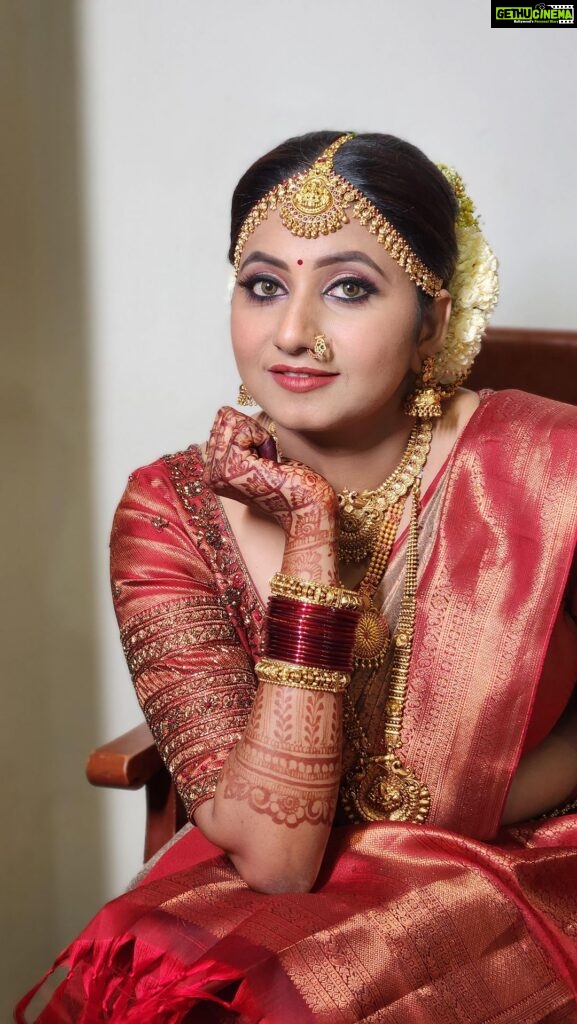 Priyanka Nair Instagram - #reels #reelsinstagram #bride #bridalmakeup
