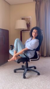 Priyanka Nair Instagram - ⭐️⭐️ #kanthara #reelsinstagram #attitude #priyankanair