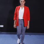 Priyanka Nair Instagram - ♥️ Photography - @jobby_photography #priyankanair #red @tomy_hillfiger Radiokeralam 1476