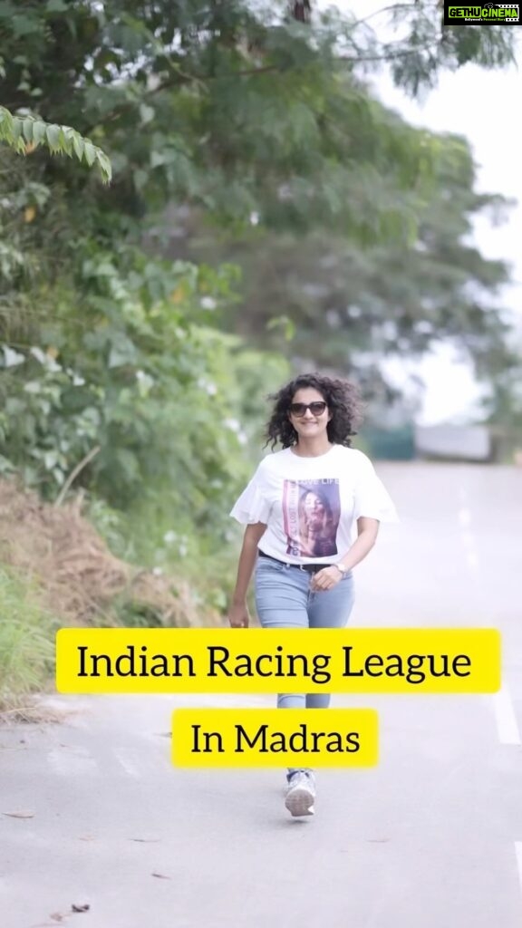 Priyanka Nair Instagram - Congratulations to the entire team of @indianracingleagueofficial So happy to see this kind of sports initiative in India.Thank you for having me and I support your cause in every way .I will be back next year for the 2023 league😍 @beeswaxinfluencers #indianracingleauge #circuitracing #indiansports #priyankanair
