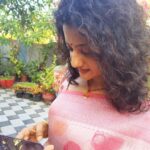 Priyanka Nair Instagram - Captured by my dearest @ganeswargopan Mon 🤗♥️ #lostinthought #priyankanair #sareelove #instagrampic
