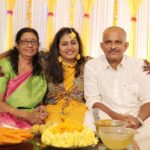Priyanka Nair Instagram - Haldi ceremony ♥️ @priyada_nair @art_artist_and_kutty_stories @dhanyasanalk #haldiday #happiness #priyankanair #homesweethome
