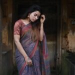 Priyanka Ruth Instagram - Saree love ❤️ . . @sharada.shivaji #postivevibes #sareelove #keepsmiling #instagood #instadaily #instaphoto #saipriyankaruth