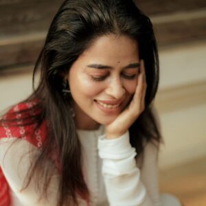 Priyanka Ruth Instagram - happiness is what you are
Not what you have 💫
.
📸@snipershotphotography 

wearing @labelkamra

.
#photoshoot #photography #loveyourself #behappy #bekind #saipriyankaruth