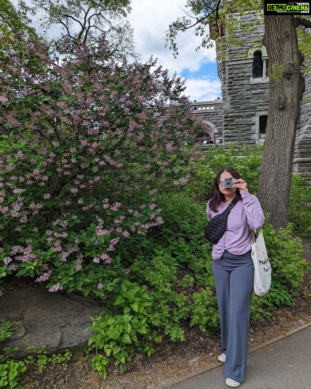 Punarnavi Bhupalam Instagram - Spring time in Central Park Central Park-New York