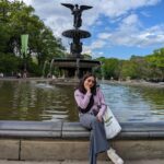 Punarnavi Bhupalam Instagram - Spring time in Central Park Central Park-New York