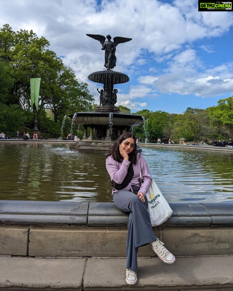 Punarnavi Bhupalam Instagram - Spring time in Central Park Central Park-New York