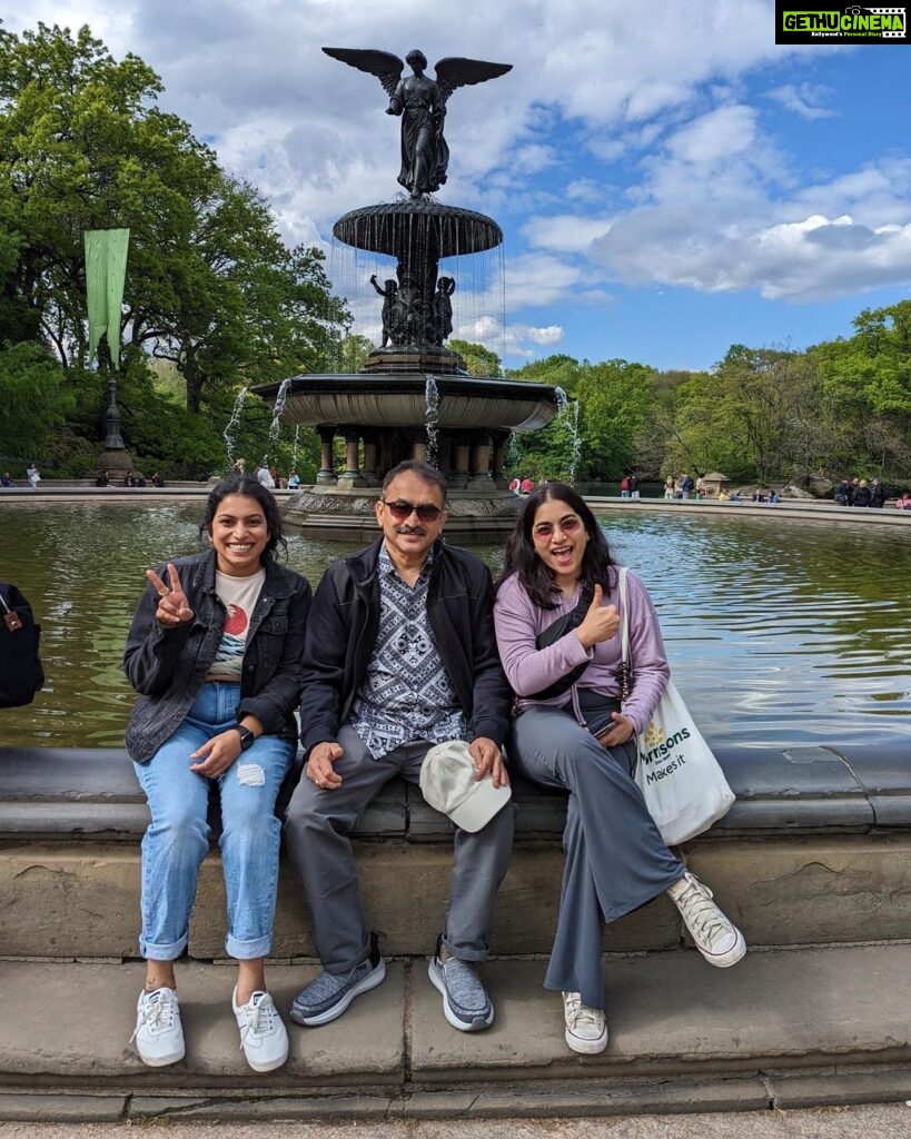 Punarnavi Bhupalam Instagram - Spring time in Central Park Central Park-New York