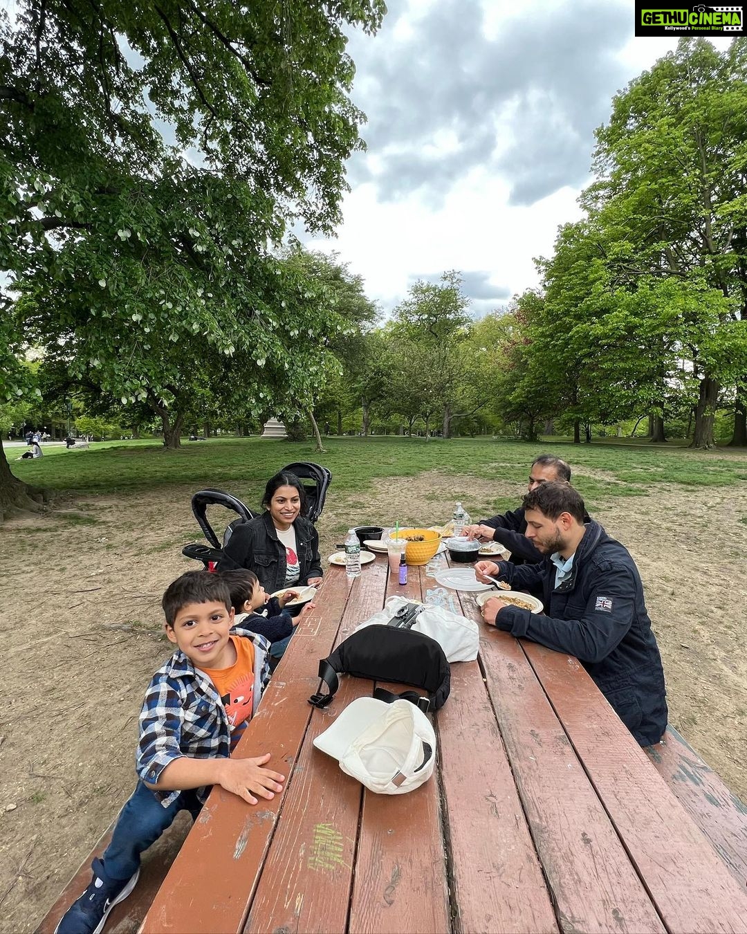 Punarnavi Bhupalam Instagram - Spring time in Central Park Central Park-New York