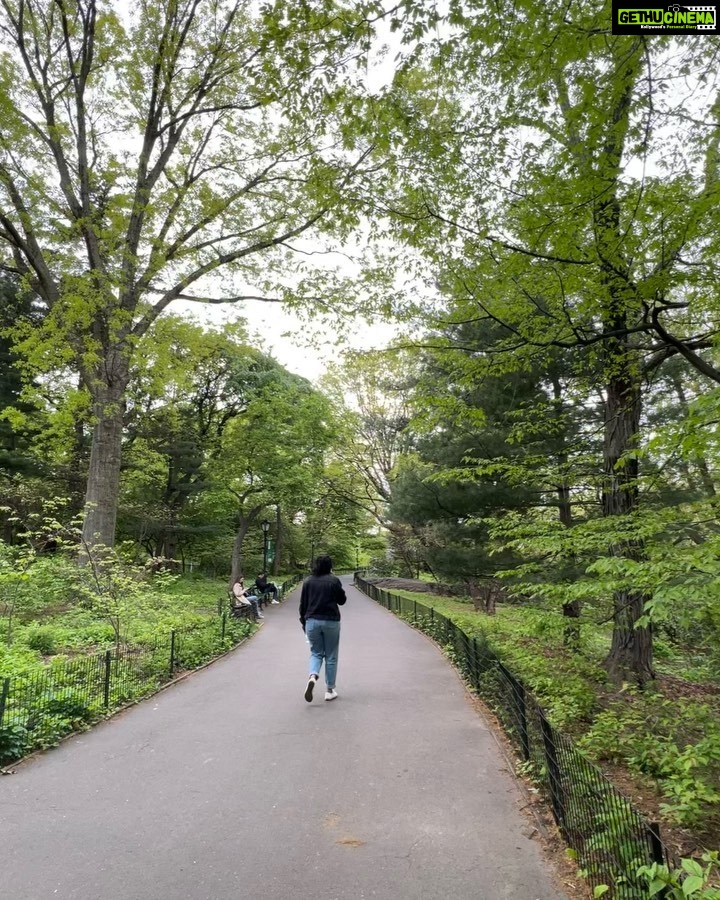 Punarnavi Bhupalam Instagram - Spring time in Central Park Central Park-New York