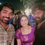 R. K. Suresh Instagram – Had a great time with @actorvijaysethupathi @singerkrish @iam_sjsuryah in myskin anna birthday 🎂 
@actorrksuresh #isharyasuresh