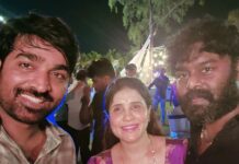 R. K. Suresh Instagram - Had a great time with @actorvijaysethupathi @singerkrish @iam_sjsuryah in myskin anna birthday 🎂 @actorrksuresh #isharyasuresh