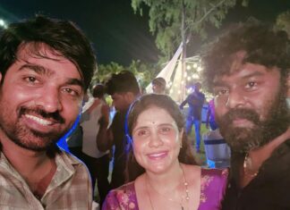 R. K. Suresh Instagram - Had a great time with @actorvijaysethupathi @singerkrish @iam_sjsuryah in myskin anna birthday 🎂 @actorrksuresh #isharyasuresh