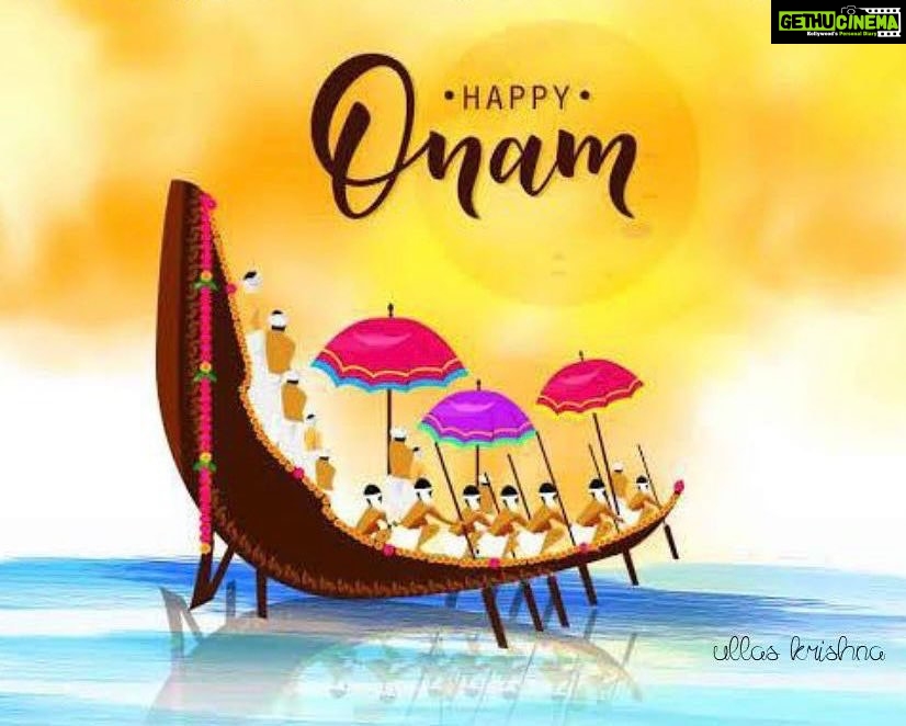 R. K. Suresh Instagram - May the colour and lights of Onam fill your home with happiness and joy. My heartfelt wishes on Onam.