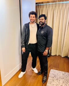 R. K. Suresh Instagram - @thedeverakonda darling arrived get ready guys 🔥🔥🔥🔥🔥#chennai 

#liger event at jeppiaar engineering college