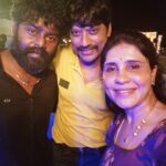 R. K. Suresh Instagram - Had a great time with @actorvijaysethupathi @singerkrish @iam_sjsuryah in myskin anna birthday 🎂 @actorrksuresh #isharyasuresh