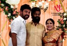R. K. Suresh Instagram - Actor Vimal Blessed the mommy to be Mrs. Madhavi Suresh @madhucine @vemal.actor @studio9__productions @rapsprasaath #rksuresh #madhucine #nikilmurukan #babyshower #baby #mom #vimal