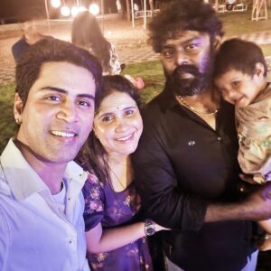 R. K. Suresh Instagram - Had a great time with @actorvijaysethupathi @singerkrish @iam_sjsuryah in myskin anna birthday 🎂 
@actorrksuresh #isharyasuresh