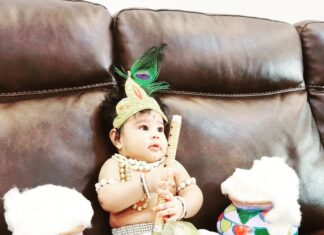 R. K. Suresh Instagram - Happy Krishna Jayanthi🧿🧿🧿 @actorrksuresh #isharyasuresh #krishnajanmashtami