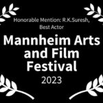 R. K. Suresh Instagram - #Visithiran film won the 'Best Actor - Honorable Mention award at the 'Mannheim Art and Film Festival held at the beautiful Grand Heritage House in the city of Mannheim. It is worth mentioning that this is the second award won by Vichithran in Germany. @onlynikil