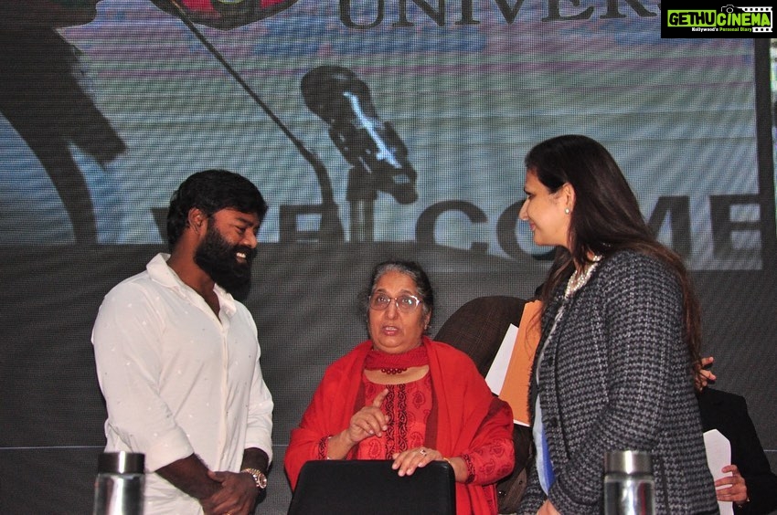 R. K. Suresh Instagram - Privileged to be Chief Guest of Amity International Film Festival held at Noida on 15th December and share my experiences in the film industry over past two decades with dignitaries and students. Thanks to Prof Dr Balwinder Shukla, VC amity unversity 🙏