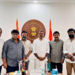 R. K. Suresh Instagram - Yesterday we had a meeting with honorable L murgan ji mos Minister of State for Animal Husbandry, Dairying and Fisheries ,information & broadcasting minister of india .