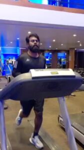 R. K. Suresh Instagram - Work out time ❤️ #mumbai