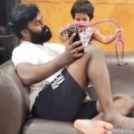 R. K. Suresh Instagram - You are such a beautiful daughter, and I’m so proud of the incredible way that you are growing up. Even at a young age , you are full of wisdom,kindness, compassion and courage. 🧿🧿🧿 @actorrksuresh #isharyasuresh