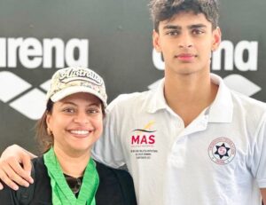 R. Madhavan Instagram - With Gods grace and all your good wishes Vedaant gets 5 golds for India ( 50m, 100m, 200m, 400m and 1500m) with 2 PB’s at the Malaysian invitational age group championships, 2023 held this weekend in Kuala Lumpur. Elated and very grateful. 🙏🙏🇮🇳🇮🇳🇮🇳❤️❤️❤️Thank you #Pradeep sir  @media.iccsai @ansadxb ❤️❤️🇮🇳🇮🇳