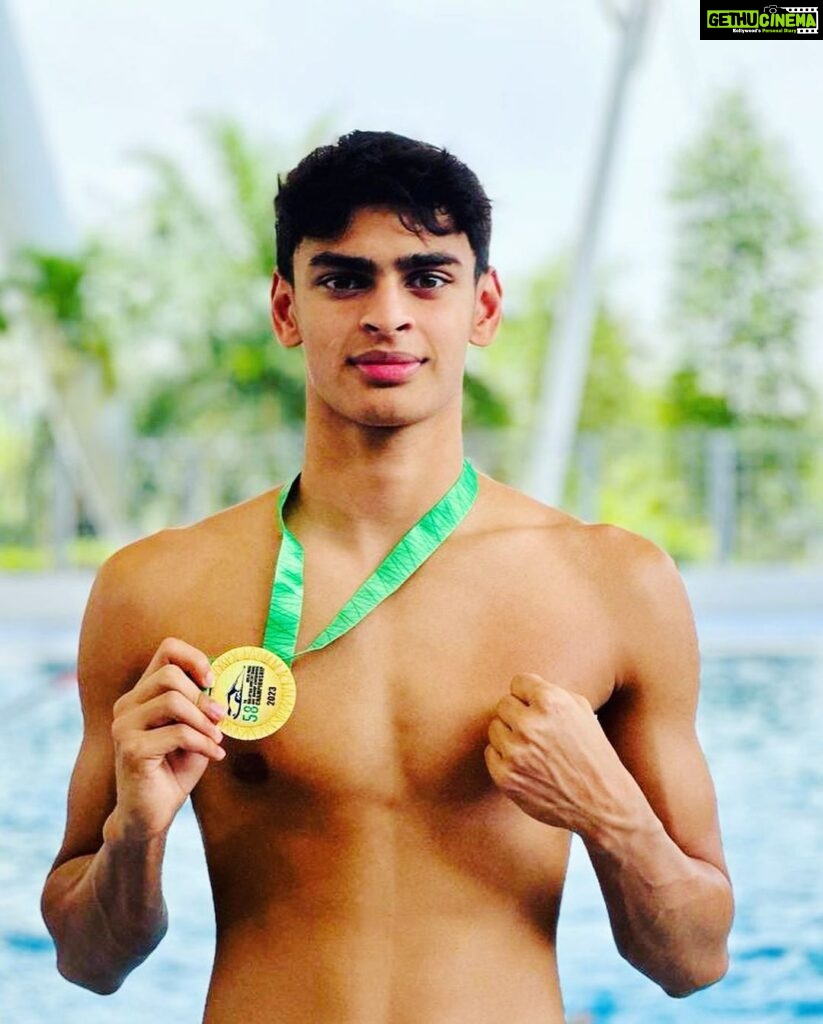 R. Madhavan Instagram - With Gods grace and all your good wishes Vedaant gets 5 golds for India ( 50m, 100m, 200m, 400m and 1500m) with 2 PB’s at the Malaysian invitational age group championships, 2023 held this weekend in Kuala Lumpur. Elated and very grateful. 🙏🙏🇮🇳🇮🇳🇮🇳❤❤❤Thank you #Pradeep sir @media.iccsai @ansadxb ❤❤🇮🇳🇮🇳 Kuala Lumpur, Malaysia
