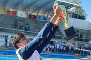 R. Madhavan Instagram - CONGRATULATIONS team Maharashtra for the 2 trophy’s ..
1 for boys team Maharashtra in swimming & 2nd THE OVERALL Championship Trophy for Maharashtra in entire khelo games. Blown by and VERY grateful and humbled by the performances and achievements of @fernandes_apeksha ( 6 golds, 1 silver, PB and records) and @vedaantmadhavan (5golds and 2 silver). Thank you @ansadxb and Pradeep sir for the unwavering efforts and Govt of Madhya Pradesh @chouhanshivrajsingh Ji and @official.anuragthakur Ji . So happy and Proud.