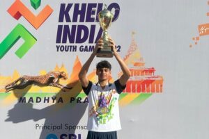 R. Madhavan Instagram - CONGRATULATIONS team Maharashtra for the 2 trophy’s ..
1 for boys team Maharashtra in swimming & 2nd THE OVERALL Championship Trophy for Maharashtra in entire khelo games. Blown by and VERY grateful and humbled by the performances and achievements of @fernandes_apeksha ( 6 golds, 1 silver, PB and records) and @vedaantmadhavan (5golds and 2 silver). Thank you @ansadxb and Pradeep sir for the unwavering efforts and Govt of Madhya Pradesh @chouhanshivrajsingh Ji and @official.anuragthakur Ji . So happy and Proud.