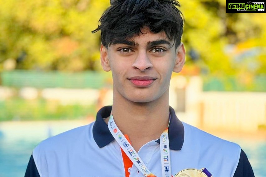 R. Madhavan Instagram - CONGRATULATIONS team Maharashtra for the 2 trophy’s .. 1 for boys team Maharashtra in swimming & 2nd THE OVERALL Championship Trophy for Maharashtra in entire khelo games. Blown by and VERY grateful and humbled by the performances and achievements of @fernandes_apeksha ( 6 golds, 1 silver, PB and records) and @vedaantmadhavan (5golds and 2 silver). Thank you @ansadxb and Pradeep sir for the unwavering efforts and Govt of Madhya Pradesh @chouhanshivrajsingh Ji and @official.anuragthakur Ji . So happy and Proud.