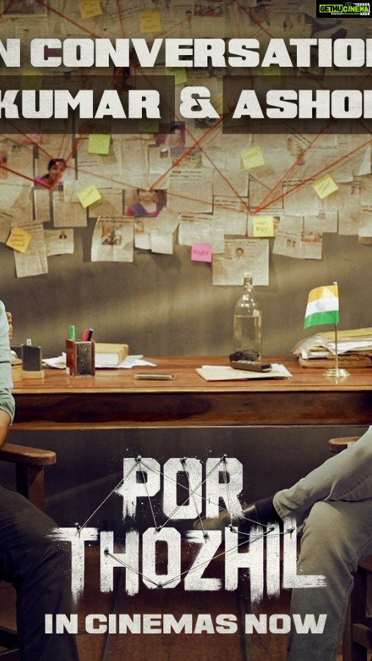 R. Sarathkumar Instagram - Unveiling the journey: Sarath Kumar and Ashok selvan reflect on Por Thozhil shooting saga! #PorThozhilInCinemasNow #PorThozhil @applausesocial #E4Experiments @epriusstudio @sameern @segaldeepak @mukeshe4e @cvsarathi #PoonamMehra @vignesh_raja @r_sarath_kumar @ashokselvan @nikhilavimalofficial @aalfredprakash @garg.prasoon @chainanisunil @devnidhib @richa_kap @lordmeow @pramodcheruvalath @vighnature @sakthifilmfactory @cinepolisindia @thinkmusicofficial