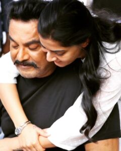 R. Sarathkumar Instagram - Happy Father's Day Daddy.. I love you..😘😘😘😘 @r_sarath_kumar Always Daddy's Little girl.. So proud of you..keep inspiring like u always do.. Like a phoenix rising from the ashes..proving age is just a number and its never too late to come back n make your mark.. My real life hero.. Loveee youuuu loadssss Daddy.. #fathersday #daddy #daddysgirl #love #bond #instagood #instagram #instaphoto #reelhero #realheroes #instaphotos