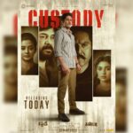 R. Sarathkumar Instagram - The Massive HUNT Begins!❤️‍🔥 #Custody Releasing Today in Your Nearest Theatres. Expect the Unexpected💥 Wishing the entire team best of luck 💐 Book 🎟️ bit.ly/CustodyMovieBMS @venkat_prabhu @chayakkineni @venkat_prabhu @krithi.shetty_official @r_sarath_kumar @thearvindswami @pillumani #Ilaiyaraaja @itsyuvan @srinivasaachitturi @srinivasaasilverscreenoffl #SampathRaj @premgi @vennelakish @premi_vishwanath @srkathiir @abburi.ravi #Rajeevan @venkat_raajen #DYSatyanarayana #MaheshMathew @thisisputta @jungleemusicsouth . . . . . . . . . #venkatprabhu #yuvanshankarraja #illayaraja #priyamani #krithishetty #chayakkineni #chay #premji #premgi #sarathkumar #aravindswamy #CustodyOnMay12 #Custody