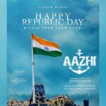 R. Sarathkumar Instagram - Team #Aazhi wishing everyone a #HappyRepublicDay #ஆழி #TheOcean Roaring Soon.. @r_sarath_kumar @madhav_ramadasan @sajith4270 @aazhimovieoffical @888productionhouse @jassie_gift @resulpookutty sreejithraviactor #Vaiyapuri @thamaraiselvisarathy_official @devu_devika77 @indrajithjagadith @onlynikil #nm