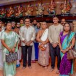 R. Sarathkumar Instagram - Our new year started with invoking the blessings of Lord Ganesha at the #Kottapillayar temple in Kuala Lumpur amidst the temple trustees, priests, devotees and close friends @radikaasarathkumar #malaysia #templevisit #family #blessings #ganeshatemple #radikasarathkumar #radika #newyear #newyear2023 #divine #temple #familytime #newyearscelebration #kualalumpur #lordganesha