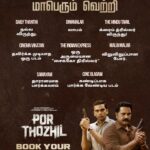 R. Sarathkumar Instagram - அன்பிற்கும், ஆதரவிற்கும் நன்றி #PorThozhilInCinemasNow #PorThozhil @applausesocial #E4Experiments @epriusstudio @sameern @segaldeepak @mukeshe4e @cvsarathi #PoonamMehra @vignesh_raja @r_sarath_kumar @ashokselvan @nikhilavimalofficial @aalfredprakash @garg.prasoon @chainanisunil @devnidhib @richa_kap @lordmeow @pramodcheruvalath @vighnature @sakthifilmfactory @cinepolisindia @thinkmusicofficial