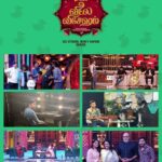 RJ Balaji Instagram - Here’s our #VeetlaVishesham ‘s TV tour !!😍❤️ Watch us on Super Singer Junior 8 Cook wit Comali KPY champions @vijaytelevision Kollywood Mansion Tamizha Tamizha Awards Oru sema suprise show !?!😃🙈 @zeetamizh Vannakam Tamizha Mirror show Sun music Shots @sunmusic_offl @suntv