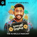RJ Balaji Instagram - Yes Boss ! 👨‍🏫👩‍🏫 New episode of #TheRJBalajiPodcast நாலணா முறுக்கு season 2 is out on @spotifyindia LINK IN BIO