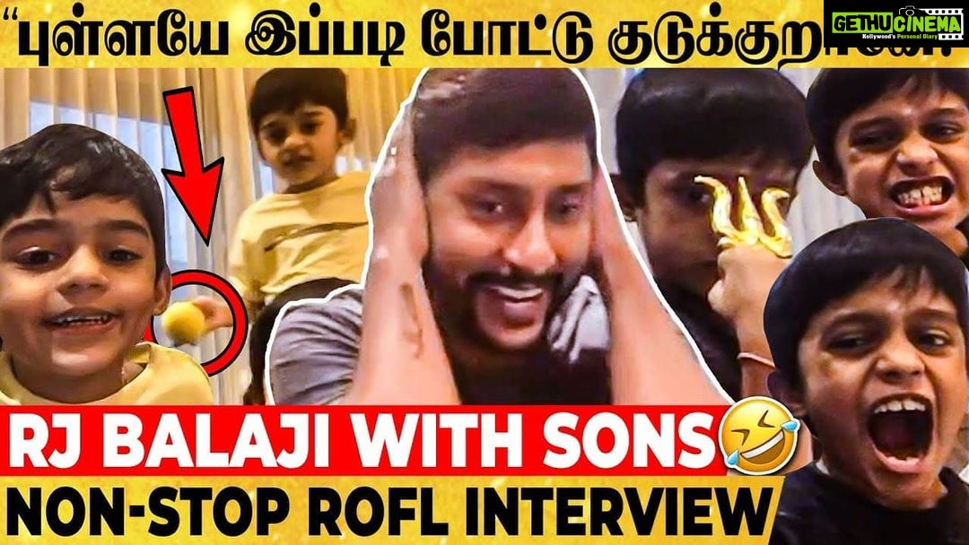 RJ Balaji Instagram - Pillai Nila irandum Vellai Nila 😆😆😆❤️❤️❤️ https://youtu.be/7PtPCpmUwlU